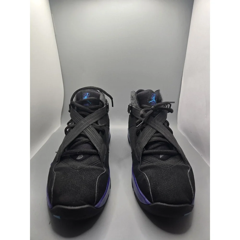 Jordan 8.0 Aqua Black‎ Bright Concord 2011 - Men's Size 10.5 - 467807-009